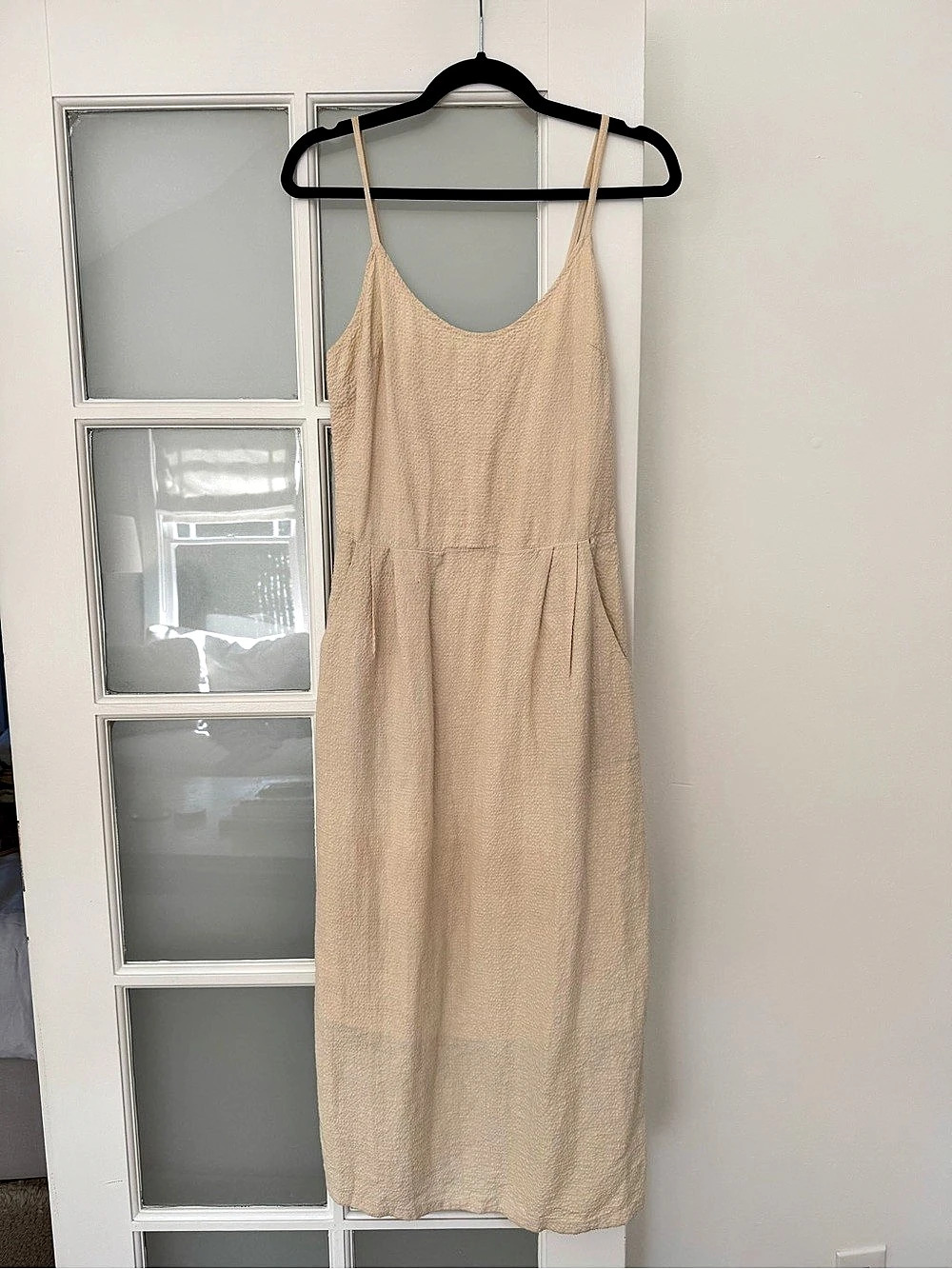 Beige Midi Dress